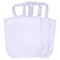 12 Packs: 3 ct. (36 total) White Cotton Tote Bags by Make Market®